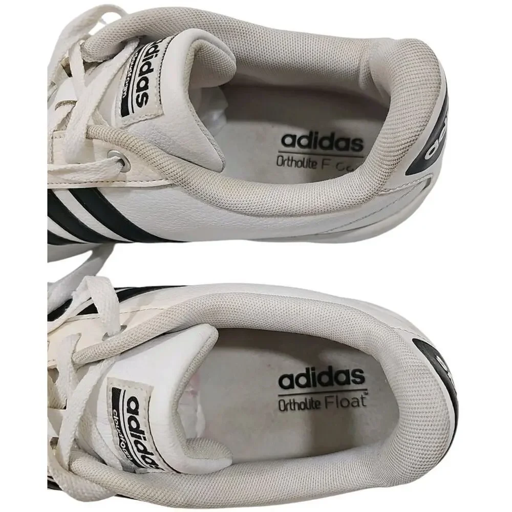 Adidas ~Men's Size 12~ Cloudfoam Neo White Black - AW4294-